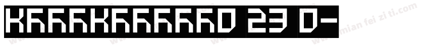 KSGQKOBQWA0 23 0字体转换